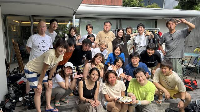 七夕に、１０００本＆７７７本＆６００本記念ダイブ