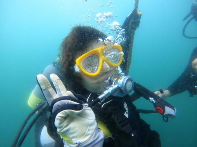 とにかく底が冷たすぎて・・・