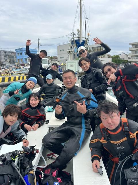 フォト講座にファンダイビングに賑やかでした