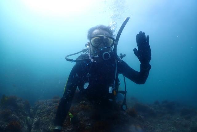水中ゴミ拾いDAY！