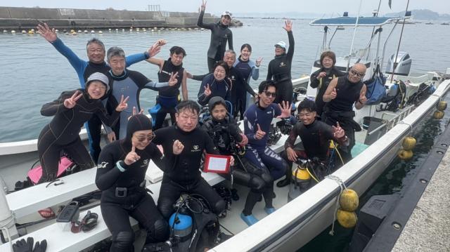 大島ツアー＆SEEFツアー＆1500本記念ダイブ♪