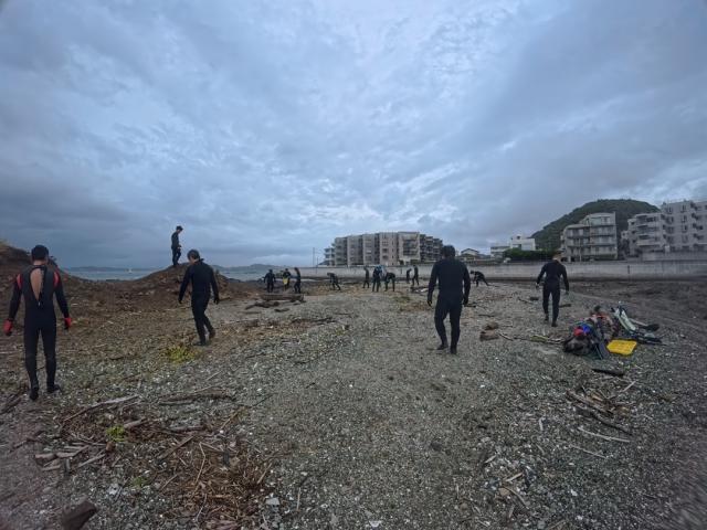 お天気が悪い中、藻場再生活動ありがとうございました！！