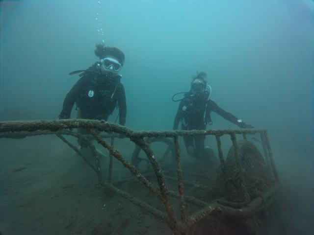 寒かったけど凪でコンディション良好でした