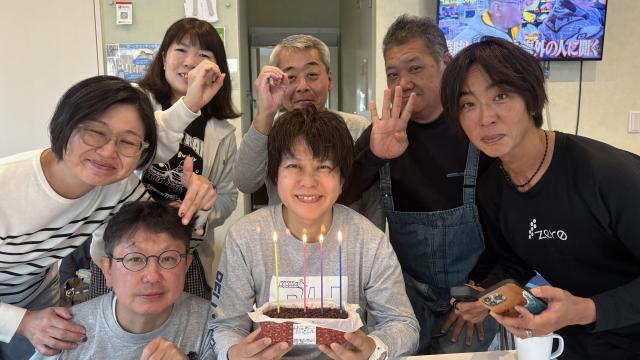 三浦プチ合宿２日目&森田さん４００本おめでとう！！