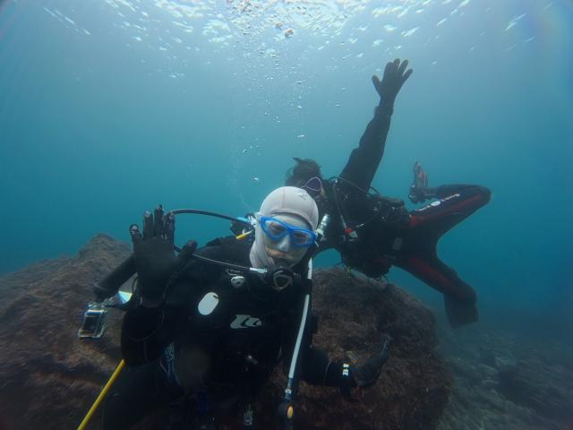 寒い中、講習がんばりました！
