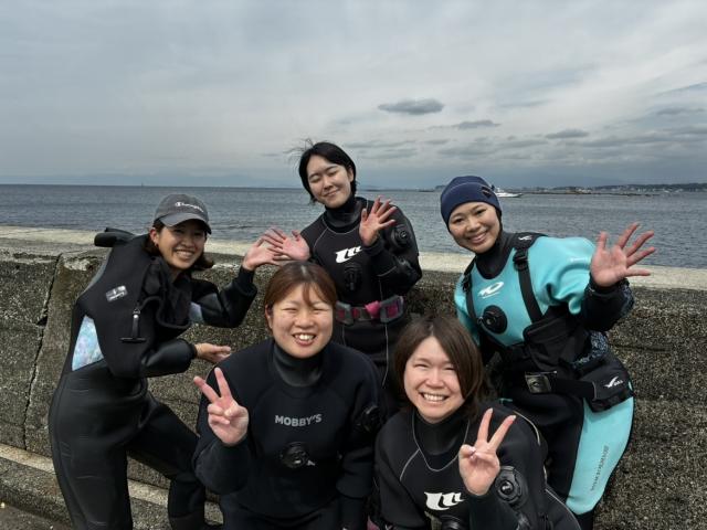 今日も綺麗な海でダイビング！