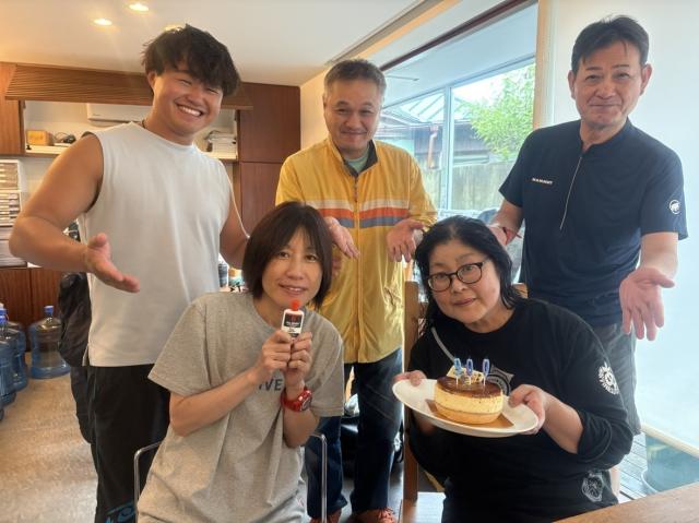 今日はW記念ダイビング！！！