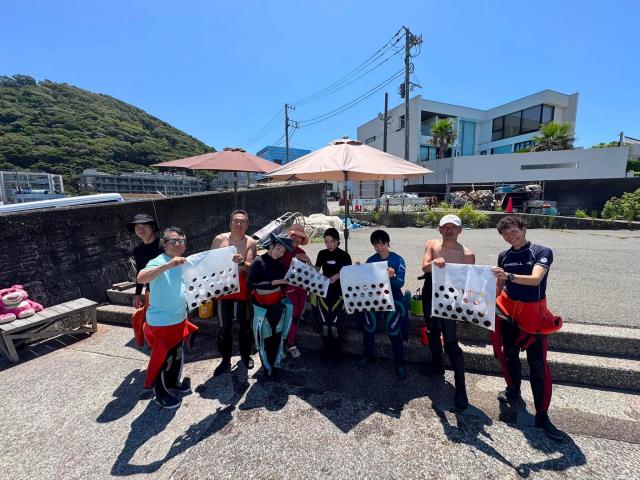 平日！！藻場再生活動開催！